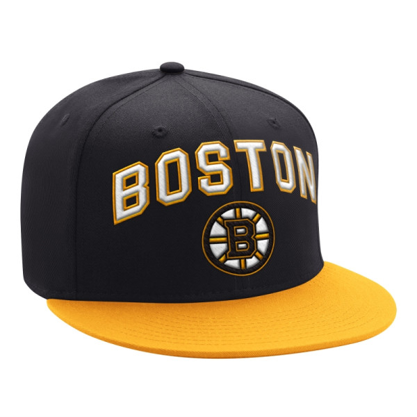 Snapback Boston Bruins Faceoff Flat Brim