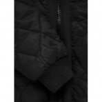 Zimní Bunda od značky PitBull West Coast v černé barvě s malým logem PitBull na prsou.