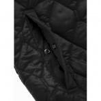 Zimní Bunda od značky PitBull West Coast v černé barvě s malým logem PitBull na prsou.
