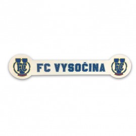 Samolepka FC Vysočina Nápis