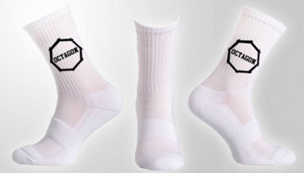 Ponožky Octagon Logo White