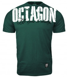 Tričko Octagon Tyle Szans Ile Odwagi Nápis 2 Zelené