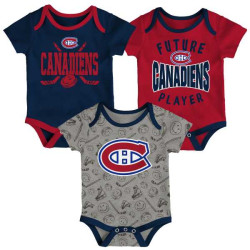 Bodýčko Montreal Canadiens 3PK Baby Set