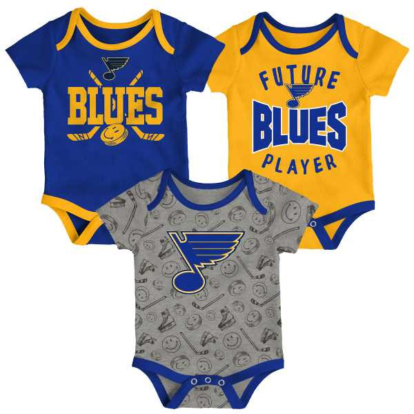 Bodýčko St.Louis Blues 3PK Baby Set