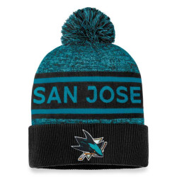 Kulich San Jose Sharks 23 Authentic Pro Rink Heathered Cuffed Pom