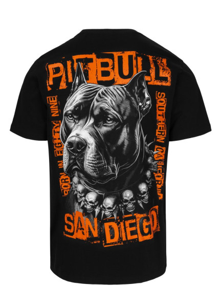 Pánské Tričko PitBull West Coast Blacky